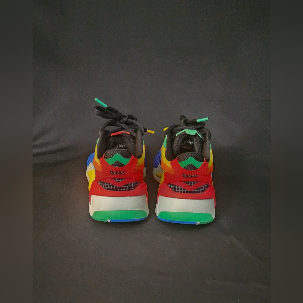 Puma RS-X3 Rubik's Cube Sneakers in Palace Blue-High Risk Red Size EUR 37 - Picture 13 of 16